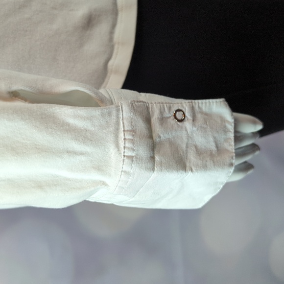 Lilly Pulitzer sz L Slim Long Sleeve Cotton Polo Shirt with Palm Tree Logo - Picture 5 of 6